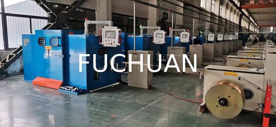 Le fil de cuivre de FUCHUAN liant l'équipement de fil nu émaux par torsion de machine